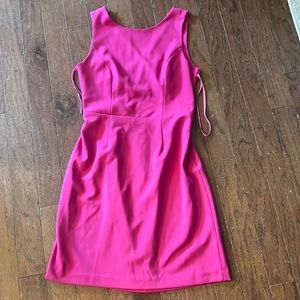 Betsy Johnson pink cocktail dress, size 8